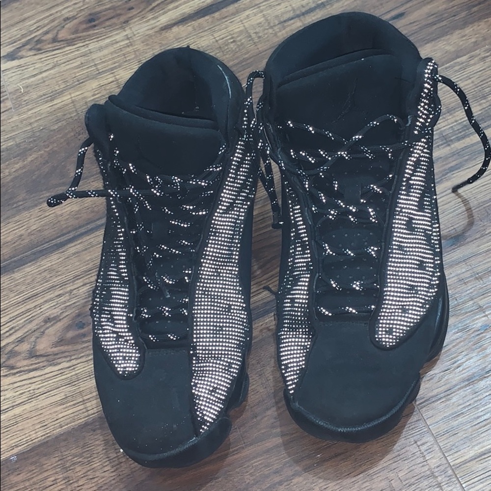 AJ 13 black cat